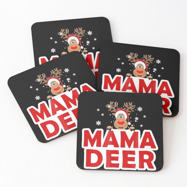 Item preview, Mama Deer Funny Deer Costume Christmas Shirt designed and sold by ZhenKangFang.