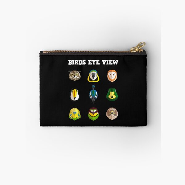 Item preview, Funny Bird Lover Gift Birds Eye View Owl Parrot Toucan Duck T-Shirt designed and sold by BrockSly.