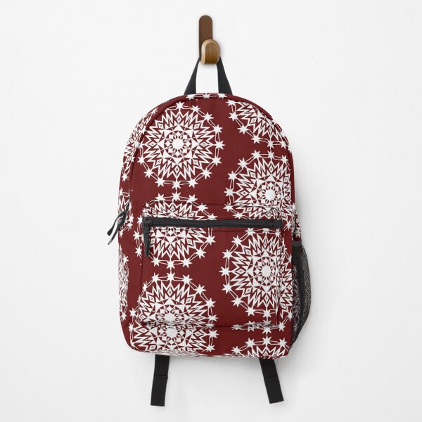 Item preview, Snowflakes on Red Background designed and sold by Gold Star Creative.