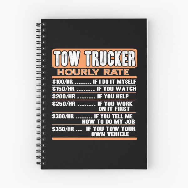 Item preview, Tow trucker Hourly rate Tow truck driver designed and sold by NeXore.