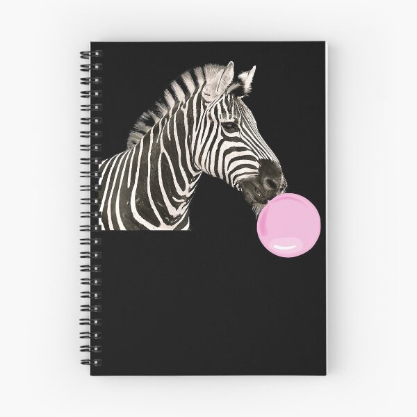 Item preview, Funny Bubblegum Zebra Cute Zebra Lover Birthday Gifts Girls T-Shirt designed and sold by BrockSly.
