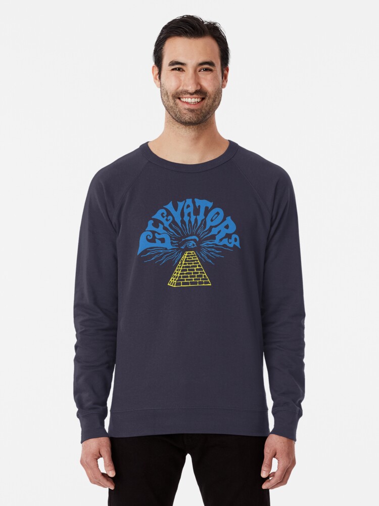 13th Floor Elevators Lightweight Sweatshirt By Ratrock