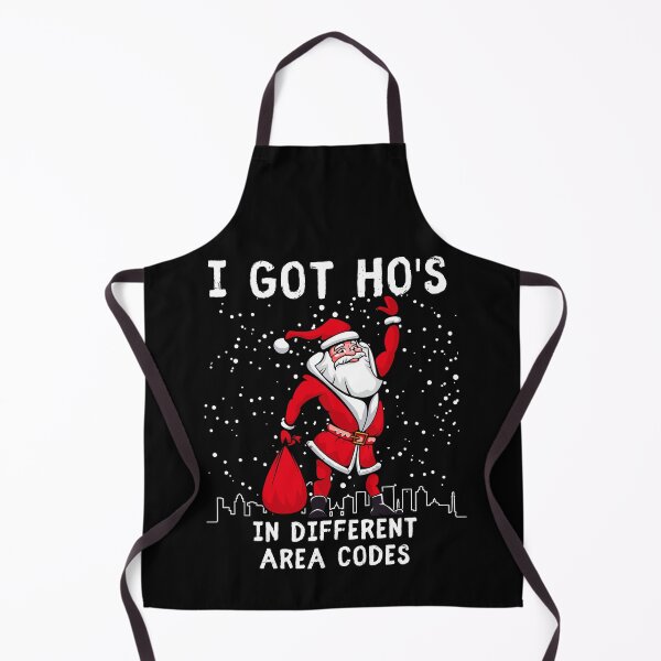 Item preview, I've Got Ho's In Different Area Codes Funny Christmas Santa designed and sold by IntegrityDesign.