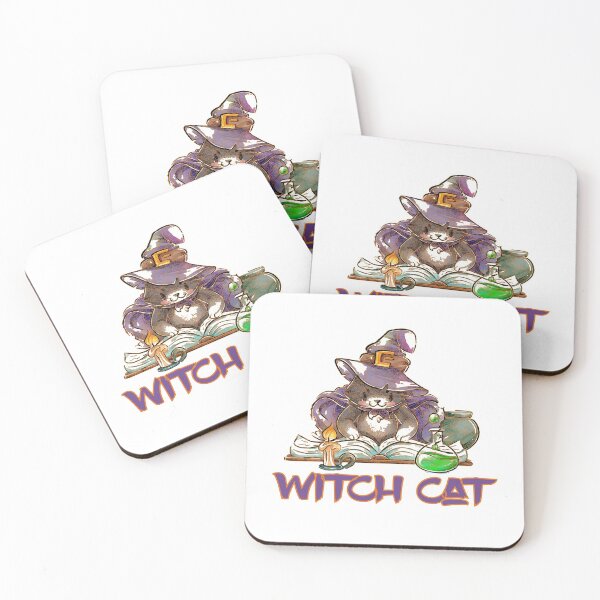 Item preview, Witch cat:For dad,For Mom,Cute,Funny,Witches,Witchy,Cat designed and sold by Chaos Pixel Studio.