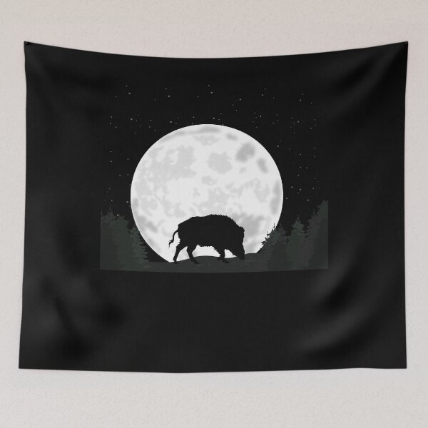 Item preview, Wild Boar Hunting Boar Wild Boar Bristle Cattle designed and sold by Ibu83.