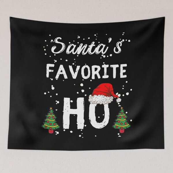 Item preview, Funny Adult Christmas Design Santa's Favorite HO designed and sold by IntegrityDesign.