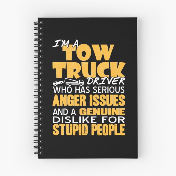 Item preview, Tow Truck Driver who dislike stupid people designed and sold by NeXore.