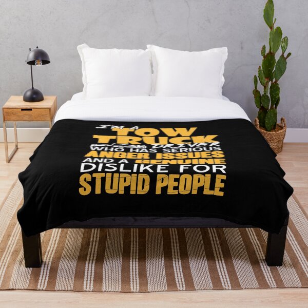 Item preview, Tow Truck Driver who dislike stupid people designed and sold by NeXore.