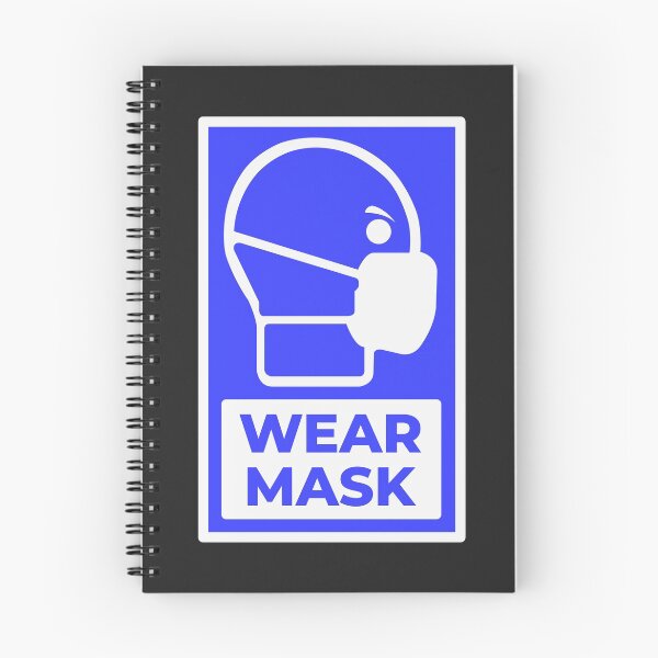 Item preview, Wear A Mask Sign designed and sold by SpitsPixels.