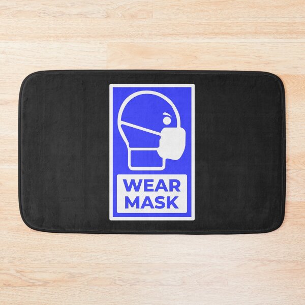 Item preview, Wear A Mask Sign designed and sold by SpitsPixels.