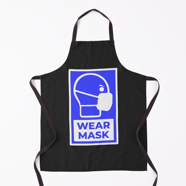 Item preview, Wear A Mask Sign designed and sold by SpitsPixels.