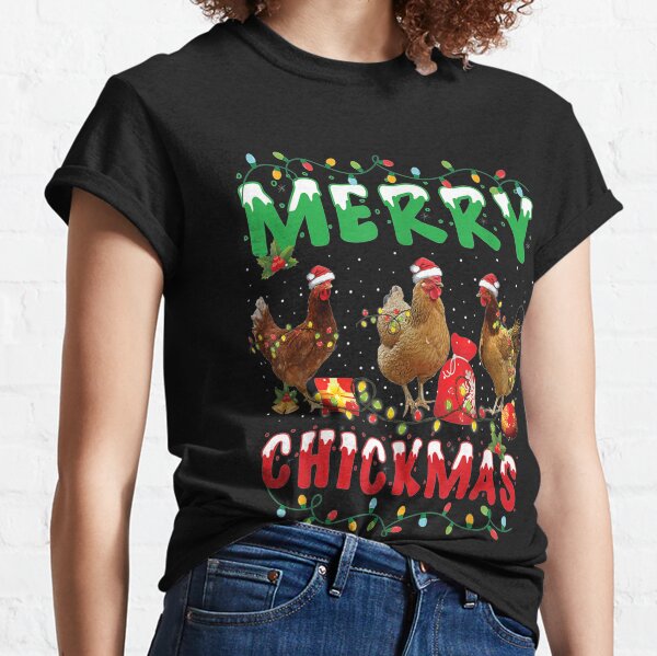 chicken christmas shirts