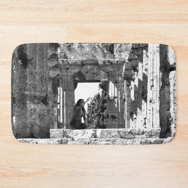 Item preview, Girl photographs a temple of Paestum designed and sold by Giuseppe Cocco.