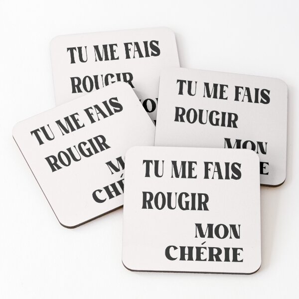 Aperçu de l'œuvre  Me Fais Rougir Mon Chérie créée et vendue par YOUNESSENSHOP ⭐⭐⭐⭐⭐.