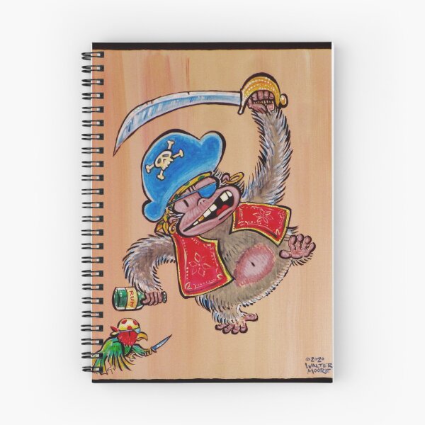 Item preview, Rampaging Pirate Ape and Parrot designed and sold by Walter Moore.