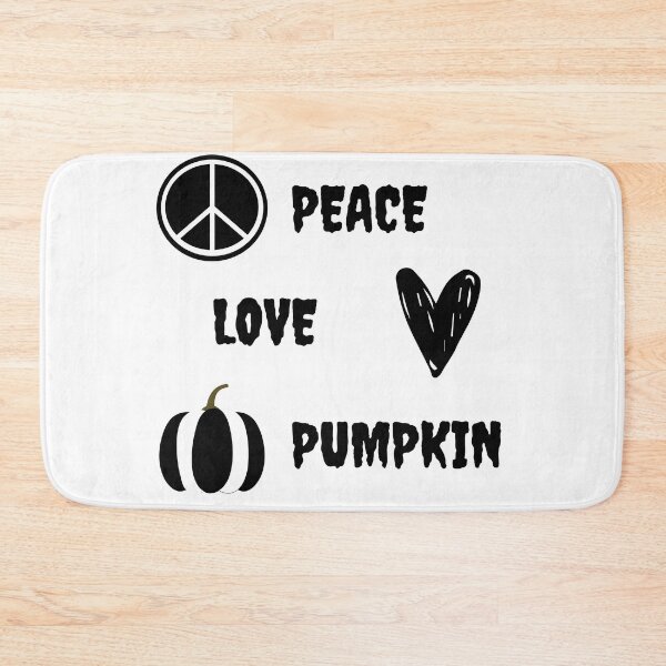 Item preview, Peace, Love, Pumpkin halloween designed and sold by corralmontana.