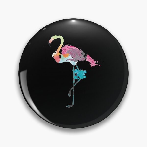 Item preview, Pink Flamingo Watercolor Shirt  Cool Pink Wading Bird Gift designed and sold by ZhenKangFang.