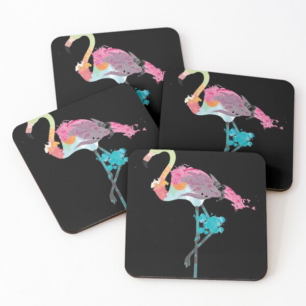 Item preview, Pink Flamingo Watercolor Shirt  Cool Pink Wading Bird Gift designed and sold by ZhenKangFang.