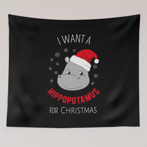 Item preview, I Want A Hippopotamus For Christmas II designed and sold by Lemon Pepper.
