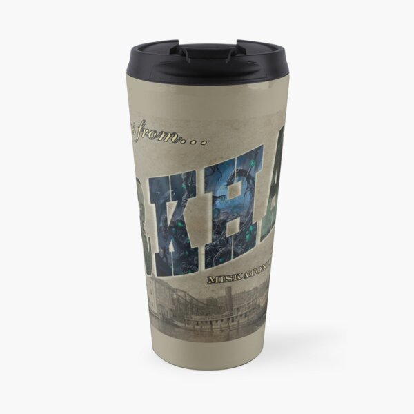 Arkham Postcard Art Travel Coffee Mug