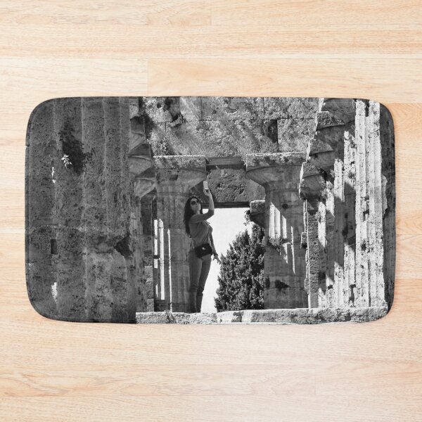 Item preview, Girl photographs a temple of Paestum designed and sold by Giuseppe Cocco.