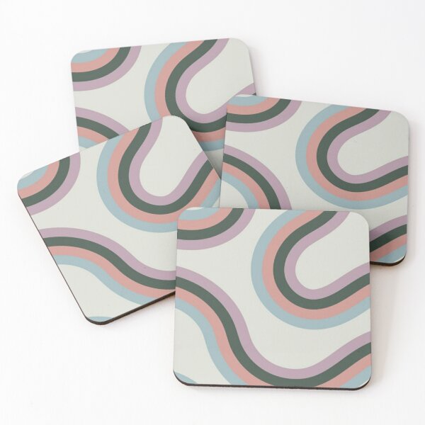 Item preview, Abstract Pastel Waves designed and sold by fudgecream.
