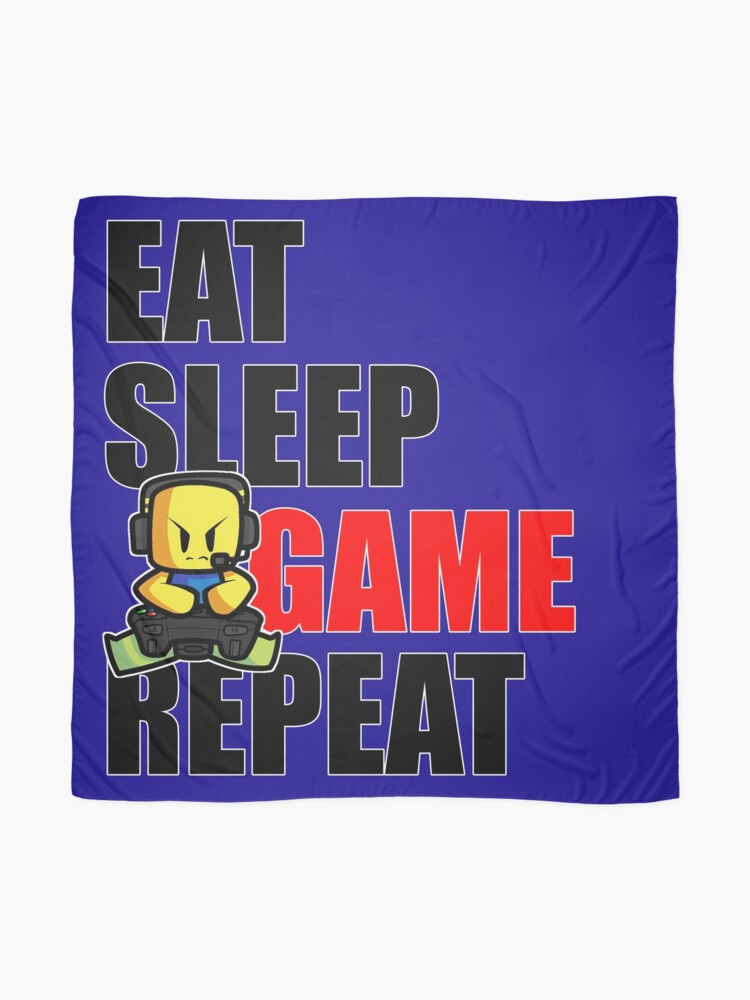 Uaw88rgtpjx6bm - roblox eat sleep game repeat noob gamer gift kids t shirt by smoothnoob redbubble