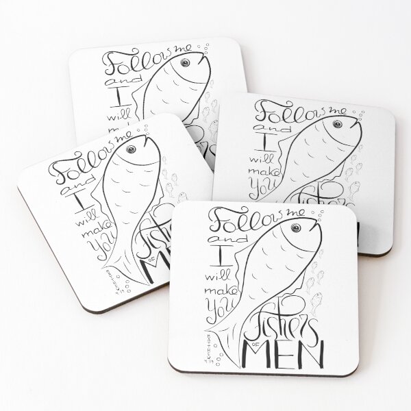 Item preview, Follow me and I will make you fishers of men designed and sold by Marinakutukova.