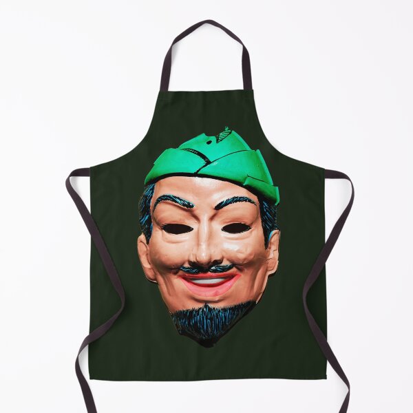 Item preview, Vintage ROBIN HOOD or GREEN ARROW Hero Retro Halloween Face Mask designed and sold by Taulukos Designs.