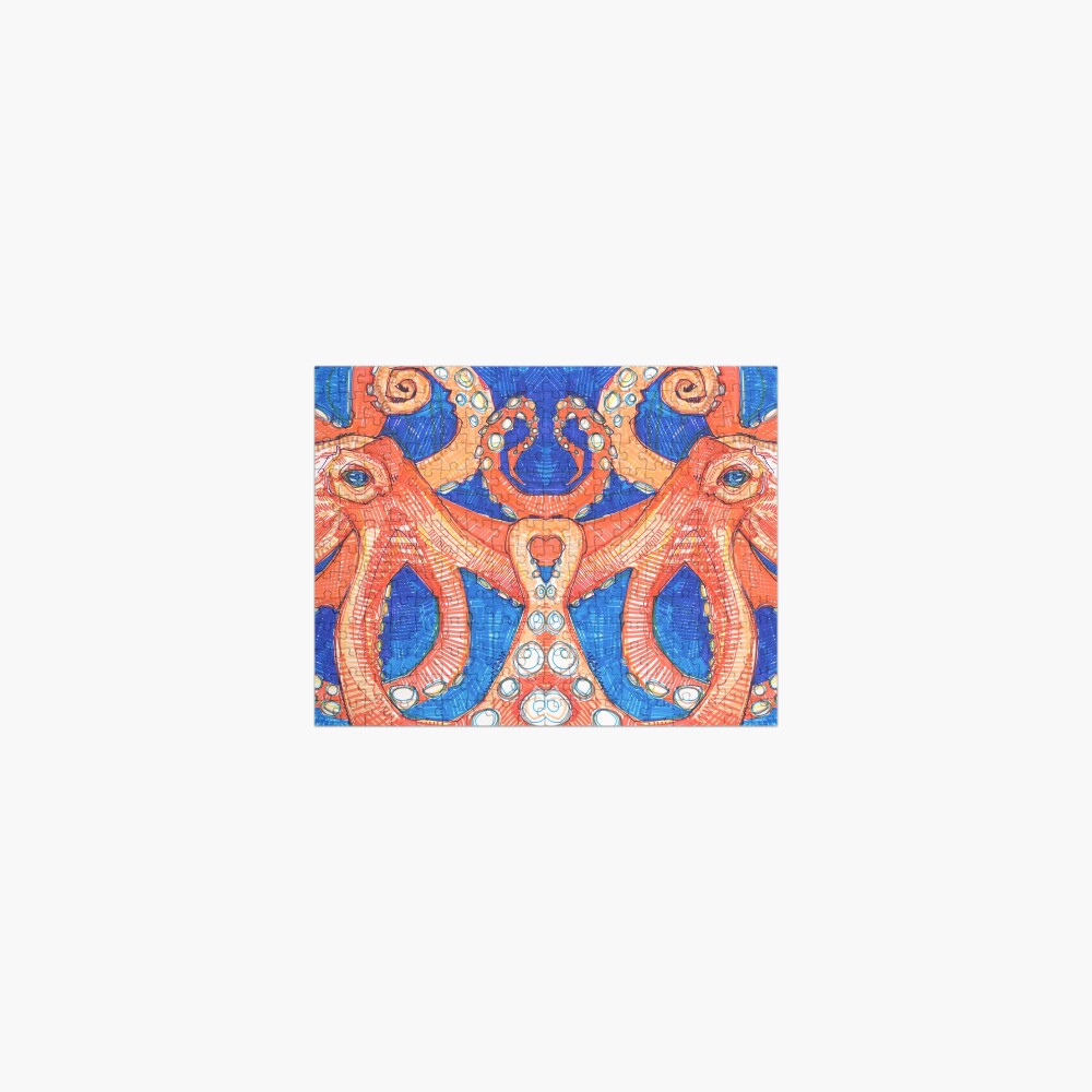 Octopus Drawing - 2015 Jigsaw Puzzle