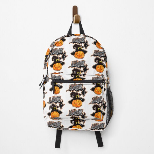 Item preview, Scary and Funny Pumpkin with Witch for Halloween designed and sold by Shekevara.