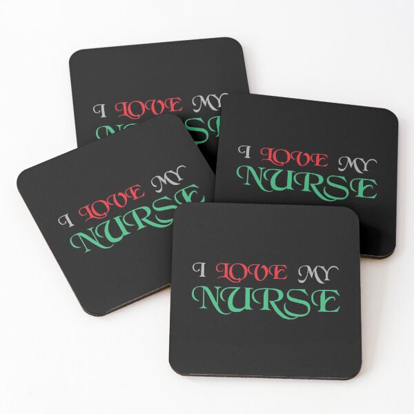 Item preview, I Love My Nurse, Cute Funny Gift Ideas For Nurse designed and sold by awesomedraw.