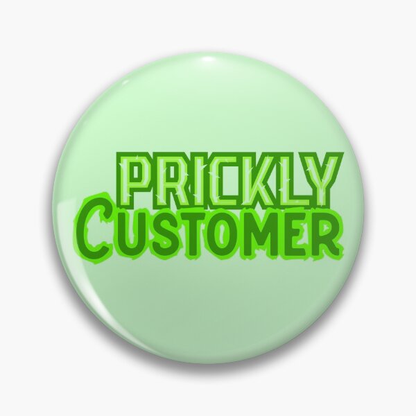 Item preview, Prickly Customer designed and sold by Jokertags.
