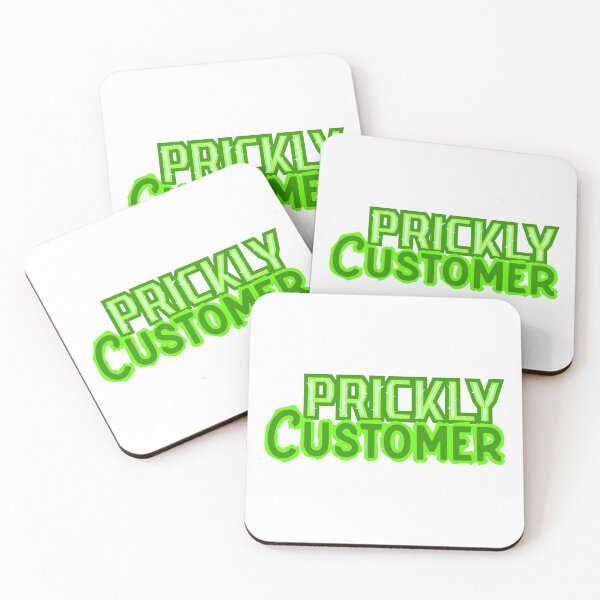 Item preview, Prickly Customer designed and sold by Jokertags.