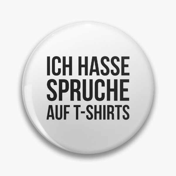 Aperçu de l'œuvre T-shirts Ich Hasse Spruche auf créée et vendue par YYZDesign.