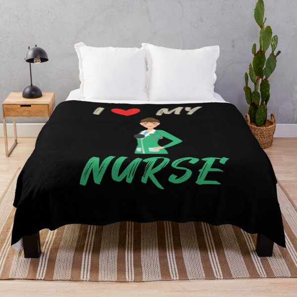 Item preview, I Love My Nurse, Cute Funny Gift Ideas For Nurse designed and sold by awesomedraw.