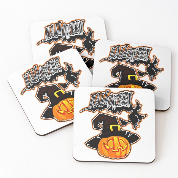 Item preview, Scary and Funny Pumpkin with Witch for Halloween designed and sold by Shekevara.