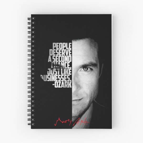 Item preview, Black and white Marty Byrde Ozark quote designed and sold by Enea Kelo.