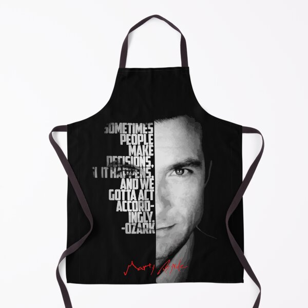 Item preview, Black and white Marty Byrde Ozark quote designed and sold by Enea Kelo.