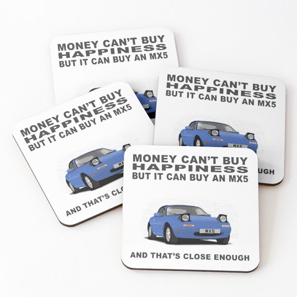 Item preview, Mazda MX5 Eunos Mk1 Happiness Poster designed and sold by Hamilton illustrations.