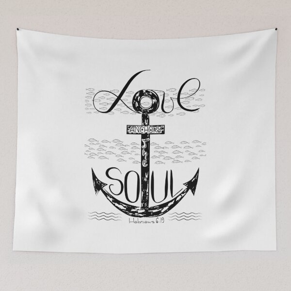 Item preview, Love anchors soul .  The word of the son of God designed and sold by Marinakutukova.