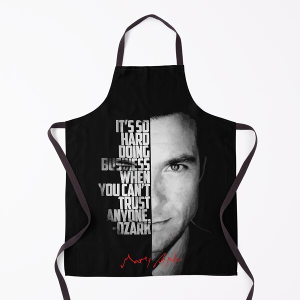 Item preview, Black and white Marty Byrde Ozark quote designed and sold by Enea Kelo.