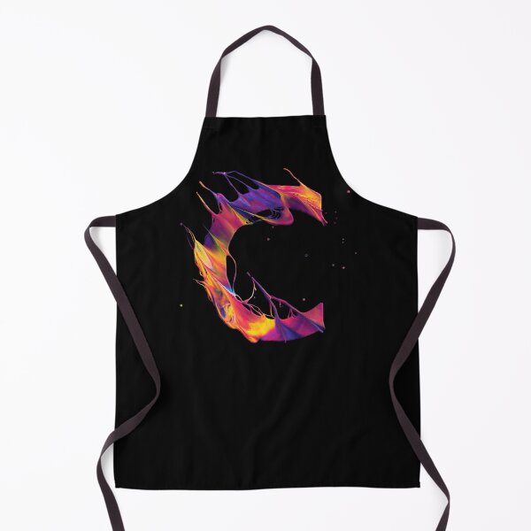 Item preview, Letter C Monogram Abstract Oil Paint designed and sold by ForFunDesigns.