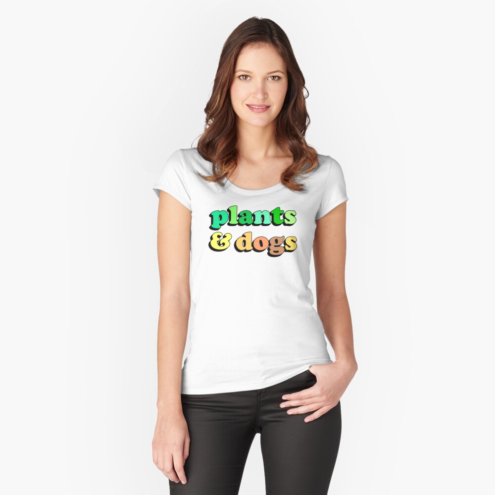 Item preview, Fitted Scoop T-Shirt designed and sold by ColorRitual.