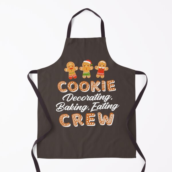 Item preview, Cookie Decorating Baking Eating Crew Christmas Xmas Santa Gingerbread Cute Cookie Exchange Swap Bakers Bake designed and sold by gkao.
