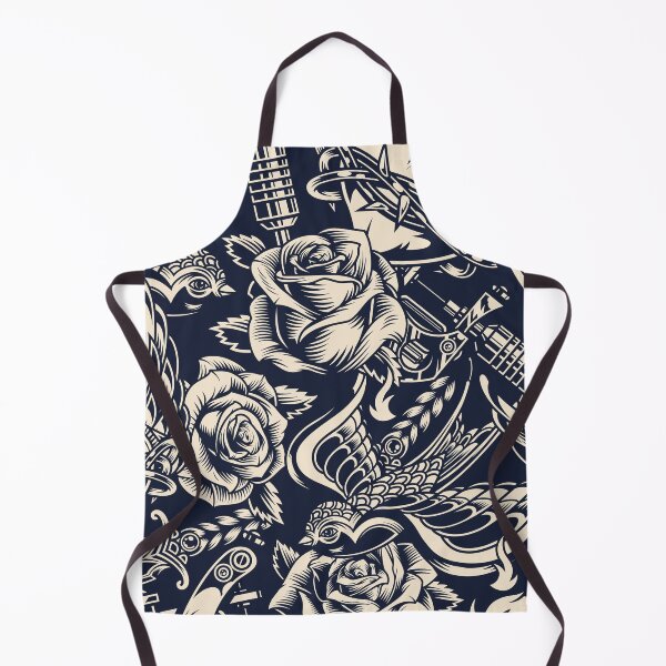 Item preview, Monochrome vintage tattoos designed and sold by OnIlustraciones.