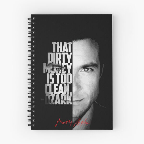 Item preview, Black and white Marty Byrde Ozark quote designed and sold by Enea Kelo.