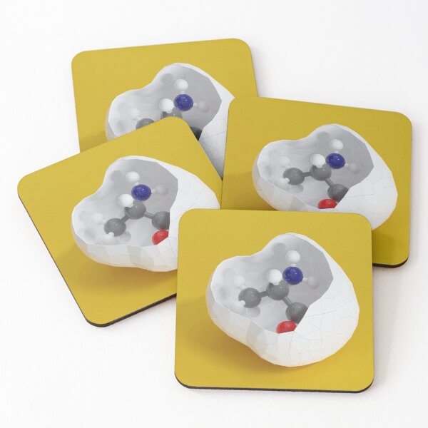 Item preview, Alanine (L-alanine, Ala, A) amino acid molecule. 3D rendering. designed and sold by molekuul.