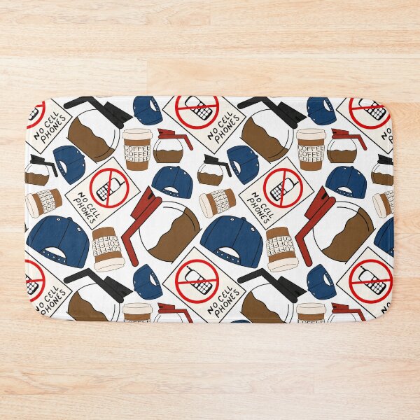 Item preview, Luke’s Coffee Cap No Cell Phones Diner White Pack designed and sold by Sunny Collections.