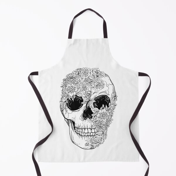 Item preview, A Flowered Skull designed and sold by kalud-zoldyck.